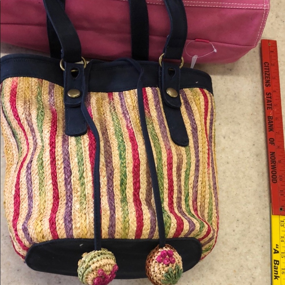 Lucky straw purse